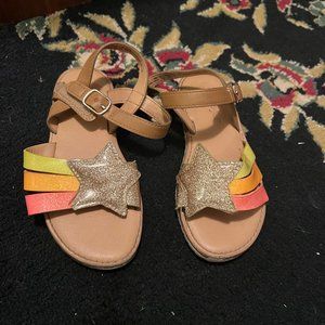 Cat N Jack Star Sandals size 11
